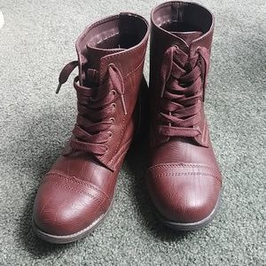 Chestnut Brown Booties